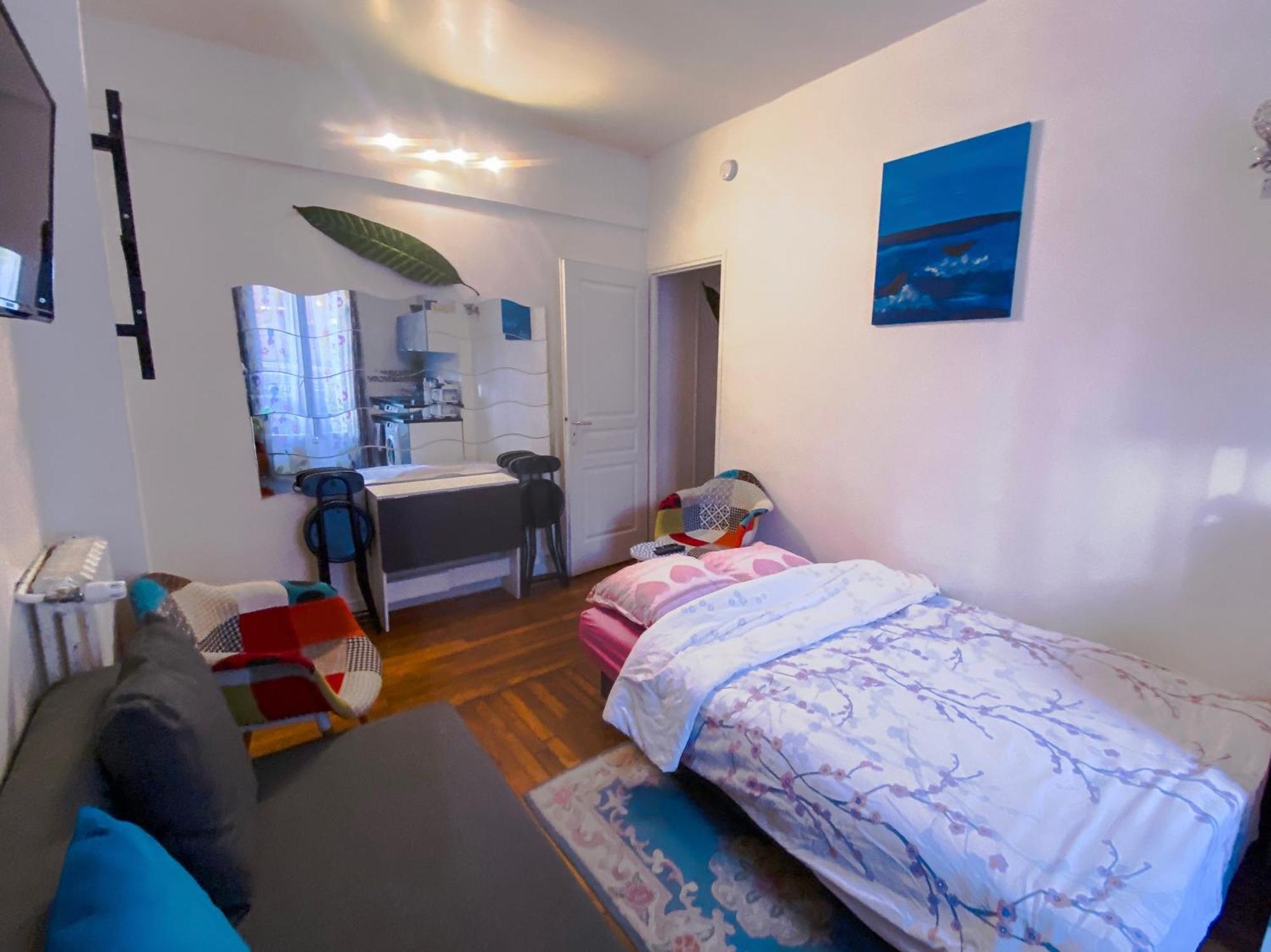Nice Apartment Ideal To Visit Paris Clichy Bagian luar foto